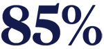 85%