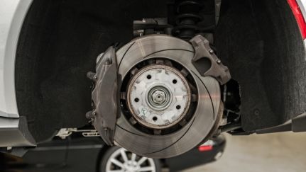 What is a brake caliper?