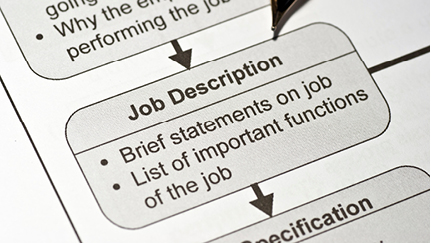 clear job descriptions
