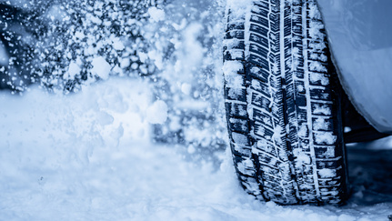 Snow tires vs. chains