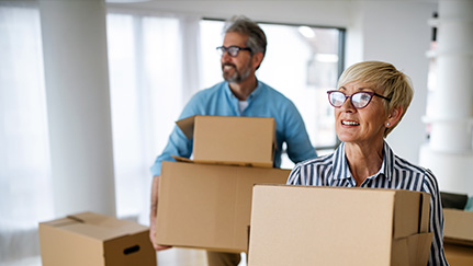 Downsizing from a house to an apartment