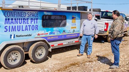 Get manure pit safety and rescue training