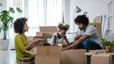 combining households living together