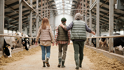Gifting large farm assets